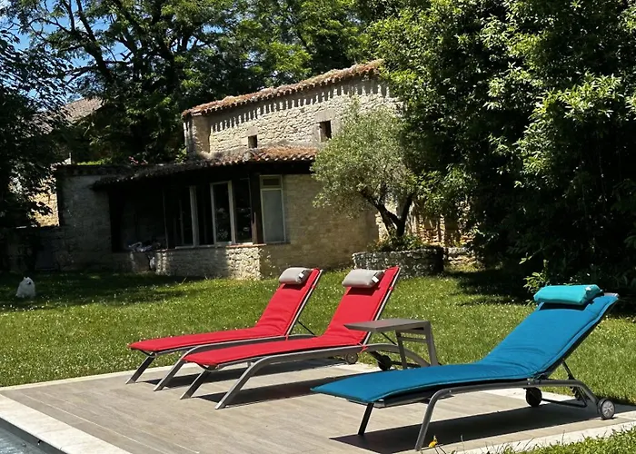 住宿加早餐酒店 Les Hauts De Saulies - Et Table D'hotes De Charme 3*